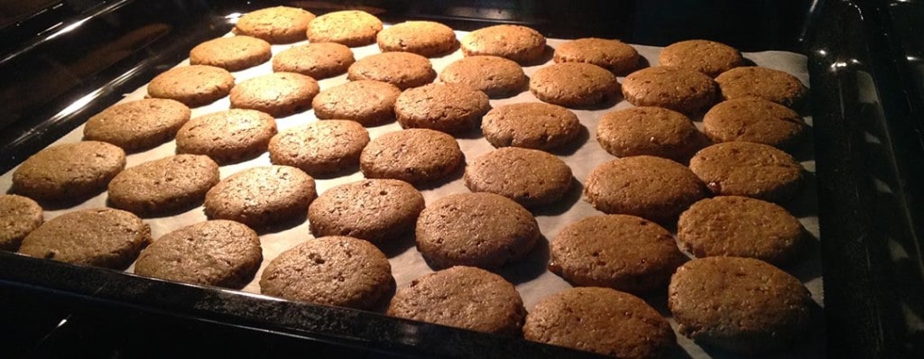 Biscotti integrali al farro e cocco