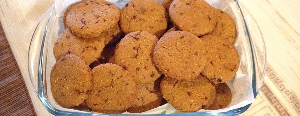 Biscotti integrali al farro e cocco